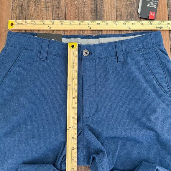 Under Amour Match Play Vented Golf Pant Loose Straight Size 36x32 (34x31) Blue - Picture 10 of 15
